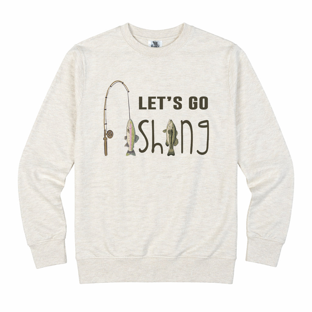 Adult "Let's go Fishing" Tee or Long Sleeve Shirt