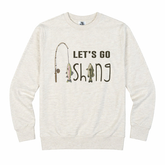 Adult "Let's go Fishing" Tee or Long Sleeve Shirt