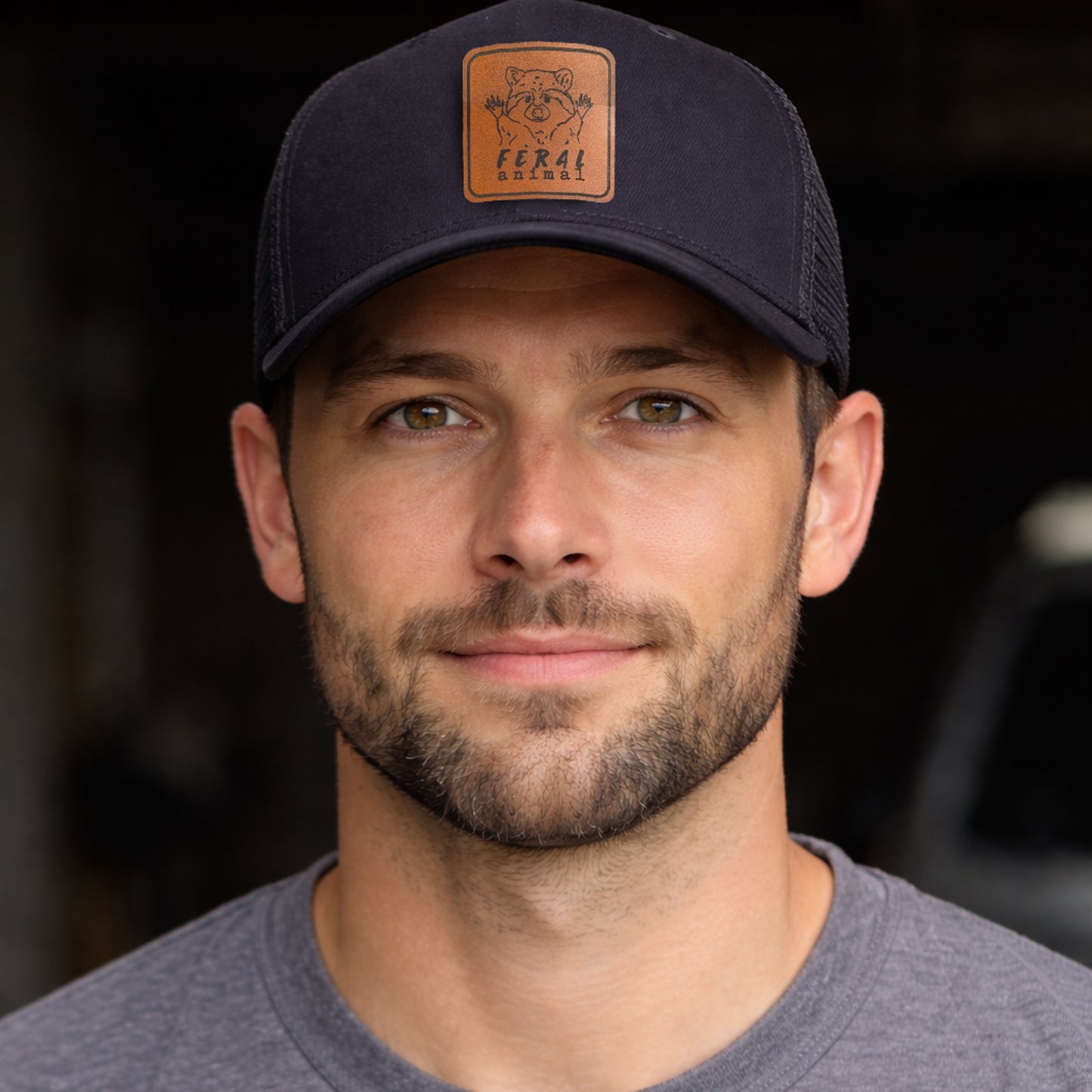 Feral Animal Raccoon Outdoor Nature Adult Trucker Hat