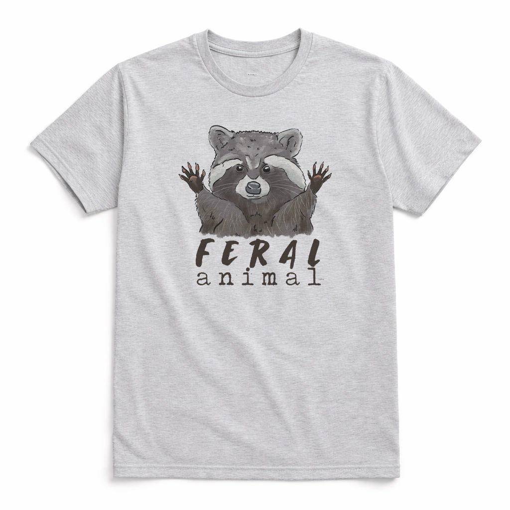 Adult "Feral Animal" Raccoon Shirt