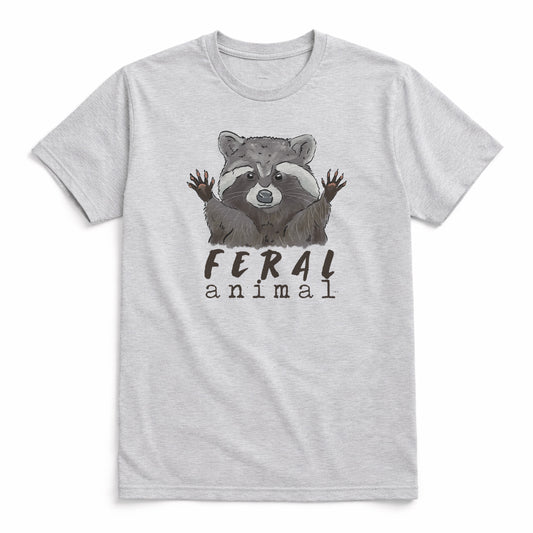 Adult "Feral Animal" Raccoon Shirt