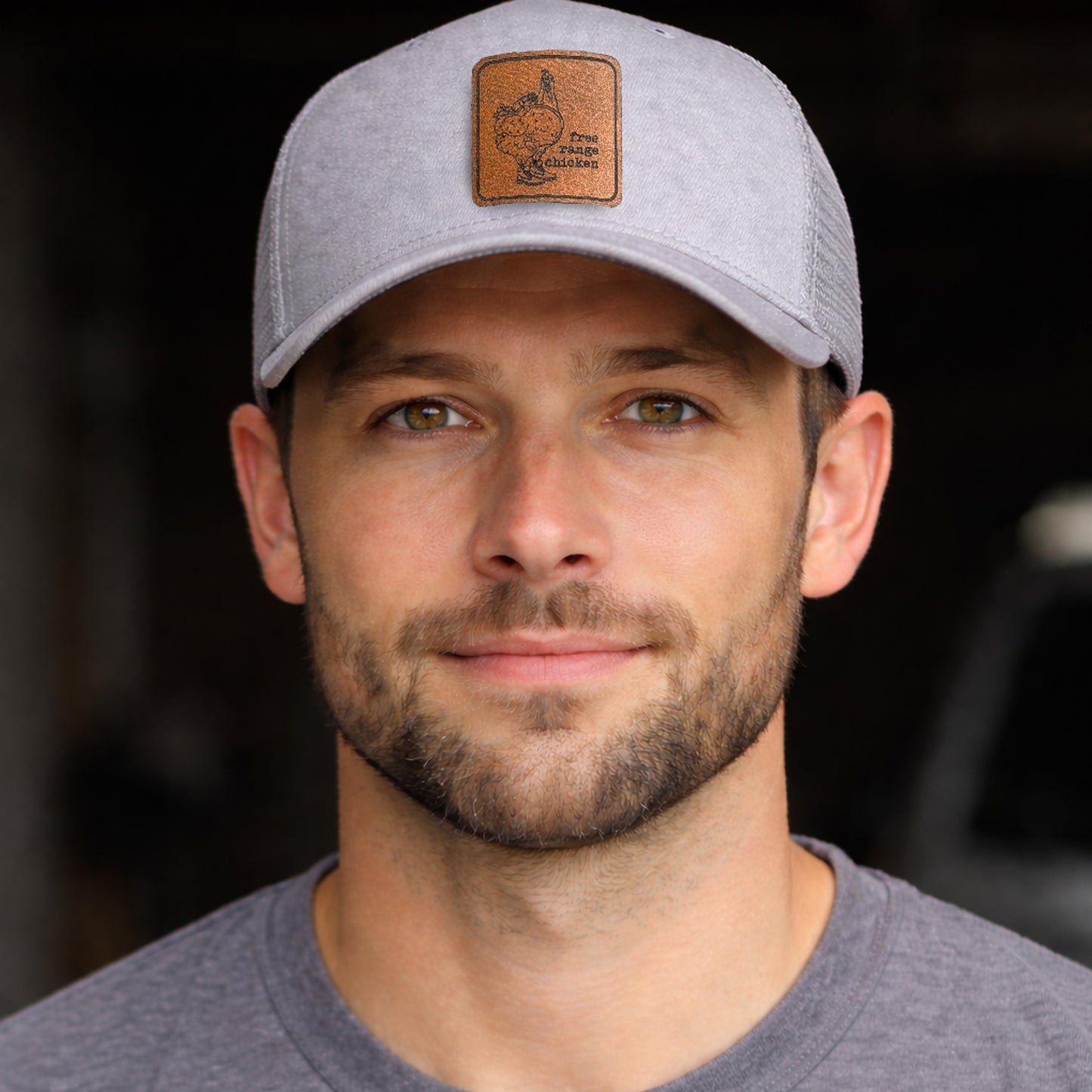 Free Range Chicken Hiking Nature Adult Trucker Hat | 4 Colors