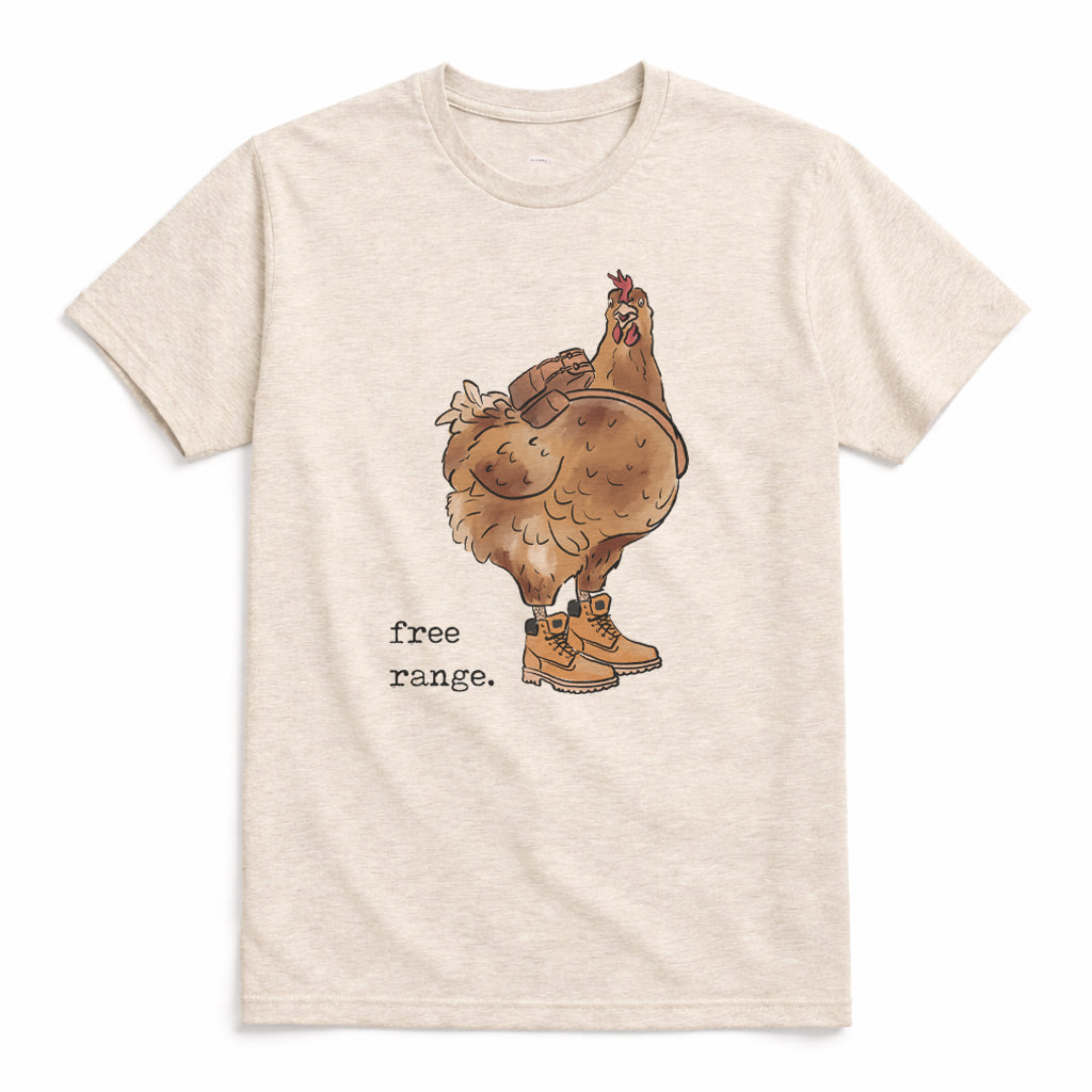 Adult "Free Range" Chicken Shirt