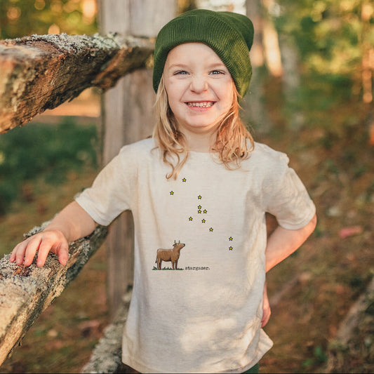 Stargazer Cow Tee | Farm animals in Space Tee