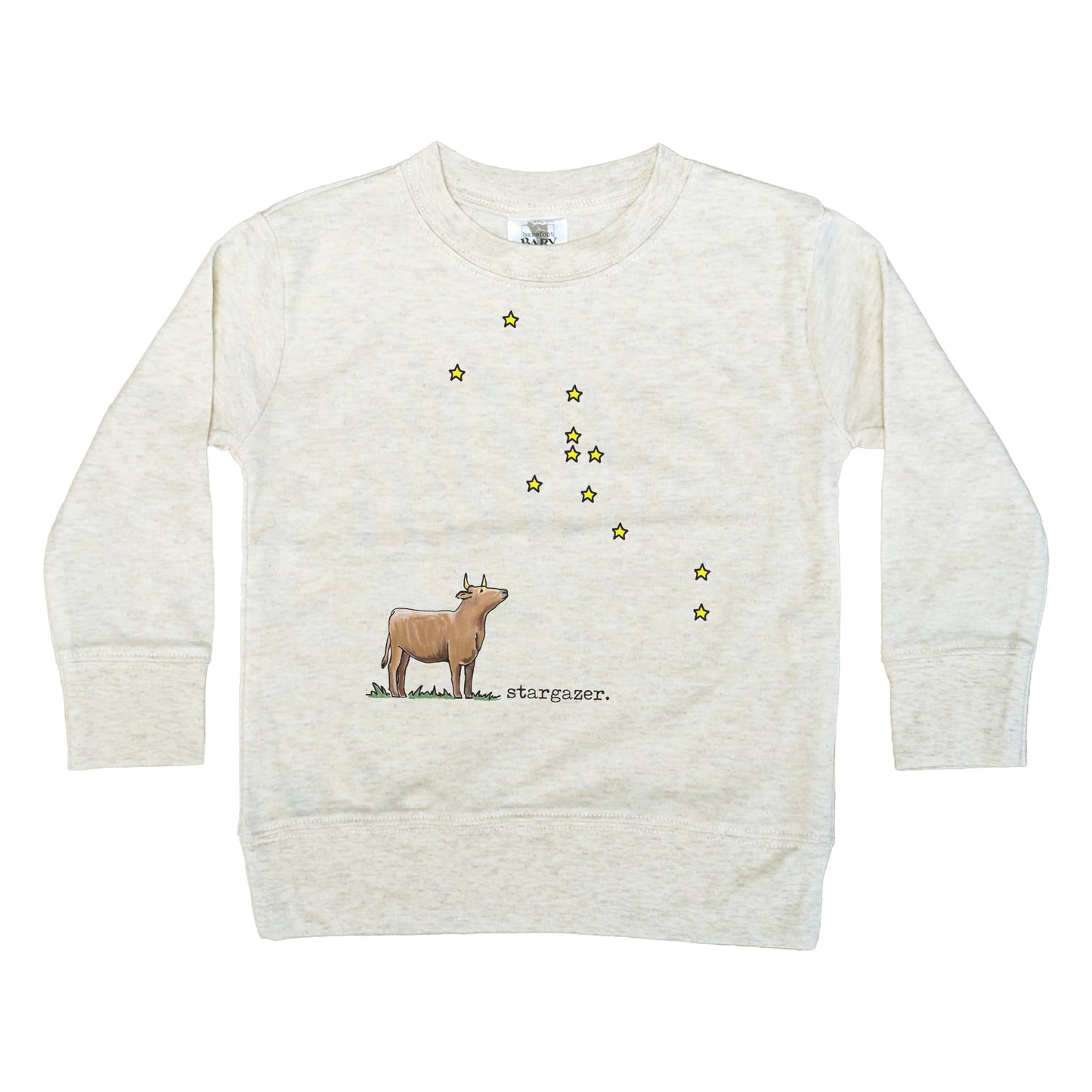 Stargazer Cow Long Sleeve Tee