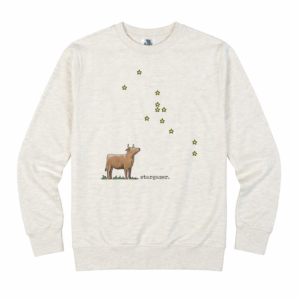 Adult Stargazer Cow Shirt