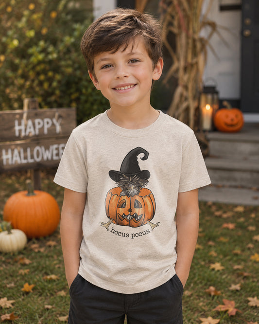 "Hocus Pocus" Halloween Chicken Shirt for Kids