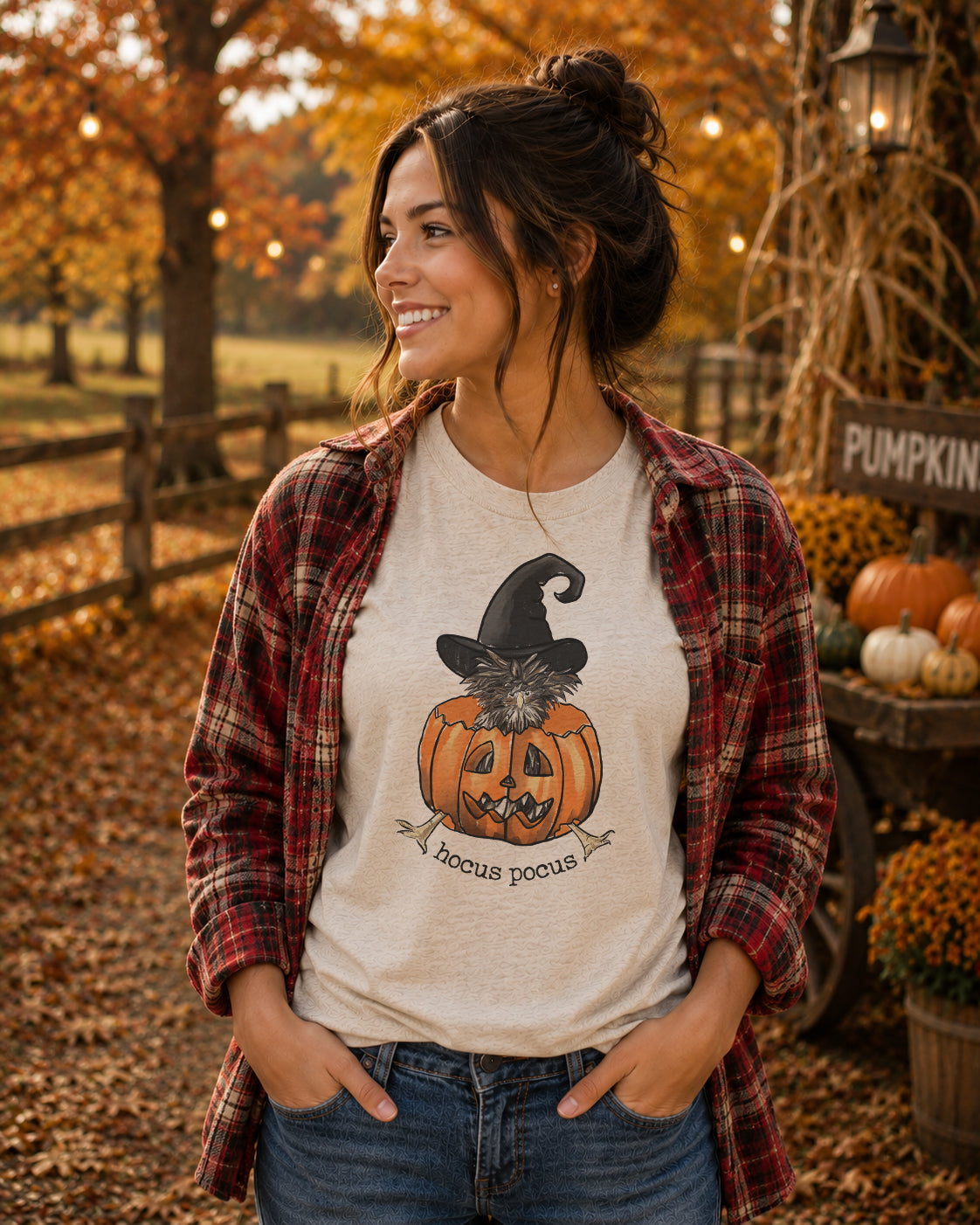 Adult "Hocus Pocus" Halloween Shirt