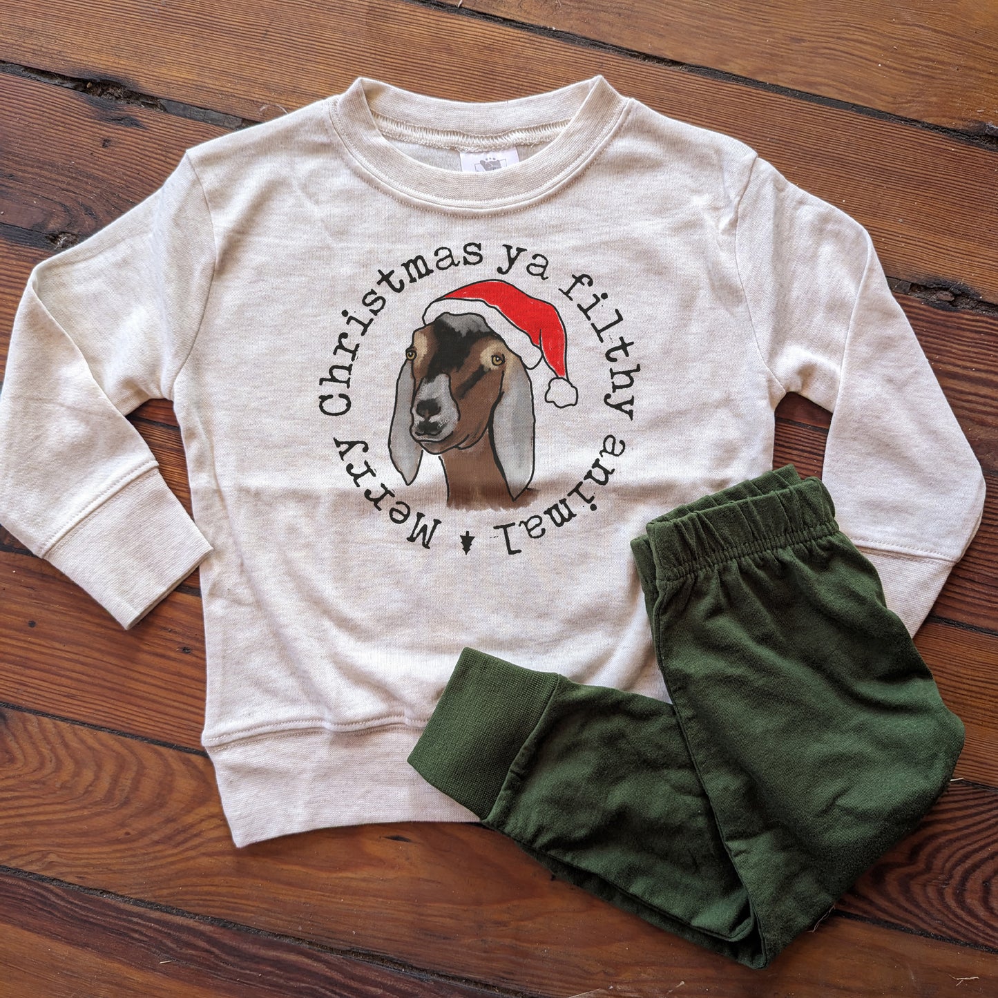 "Merry Christmas Ya Filthy Animal" Christmas Pajamas