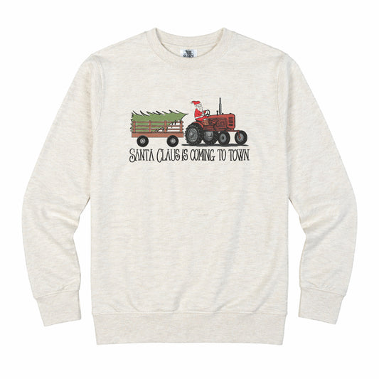 "Santa Claus is coming to town" Adult Shirt