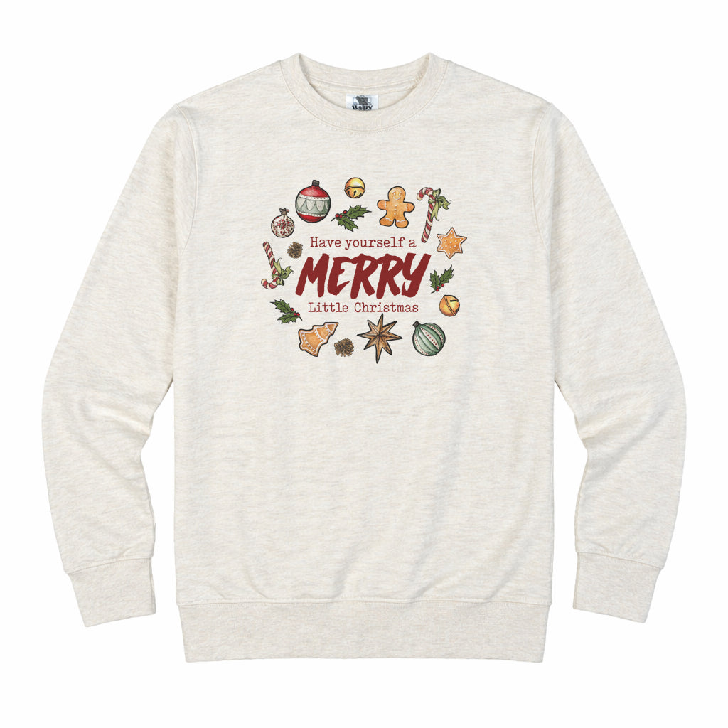 "Have yourself a MERRY little Christmas" Vintage Inspired Holiday Tee for Adults