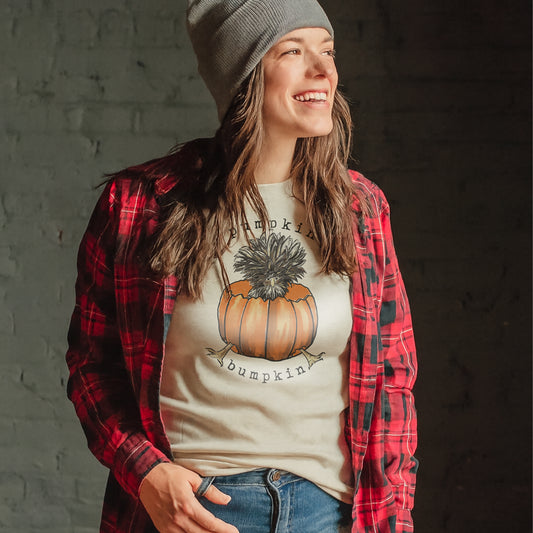 Adult "Pumpkin Bumpkin" Chicken Shirt