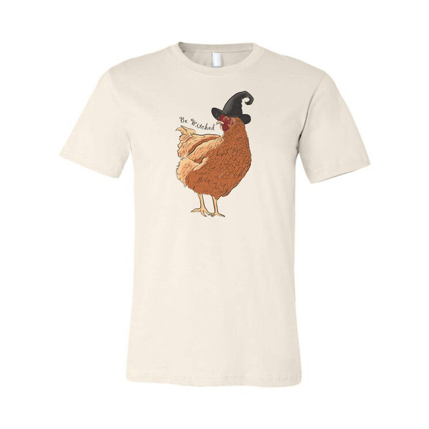 Adult "Bewitched" Chicken Halloween Shirt