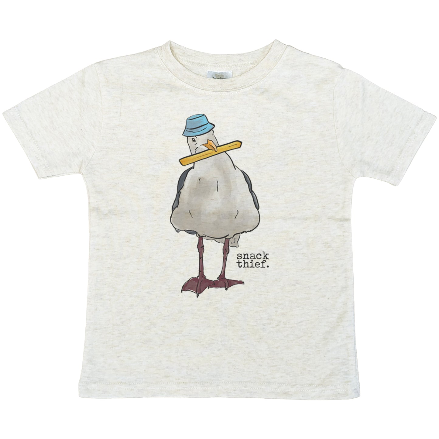 "Snack Thief" Sea Gull Beach Kid's Summer Tee