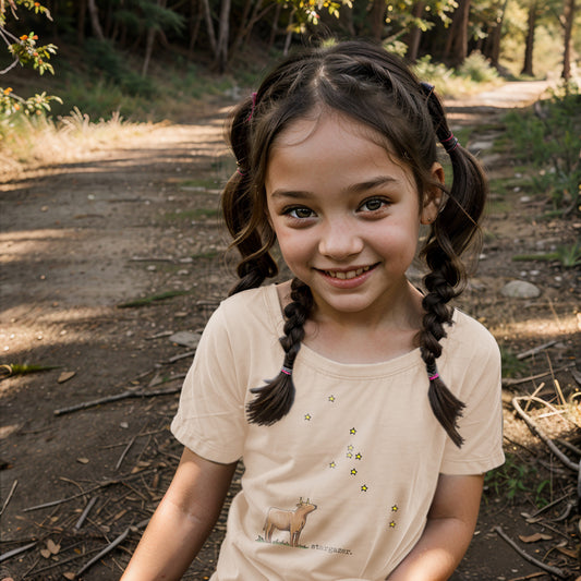 Stargazer Cow Tee | Farm animals in Space Tee