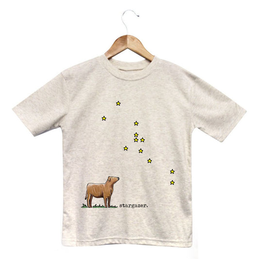 Stargazer Cow Tee | Farm animals in Space Tee