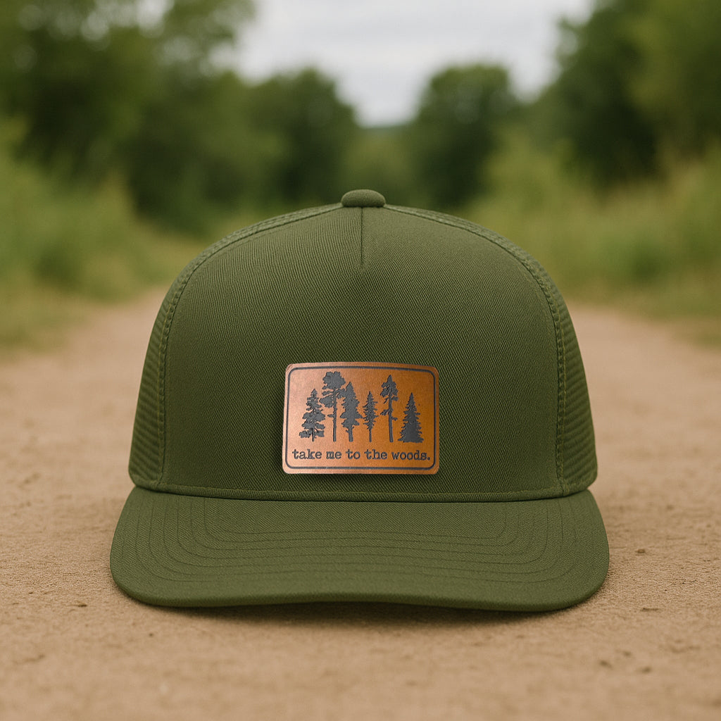 "Take me to the Woods" Trucker Hat | FOUR Color Options