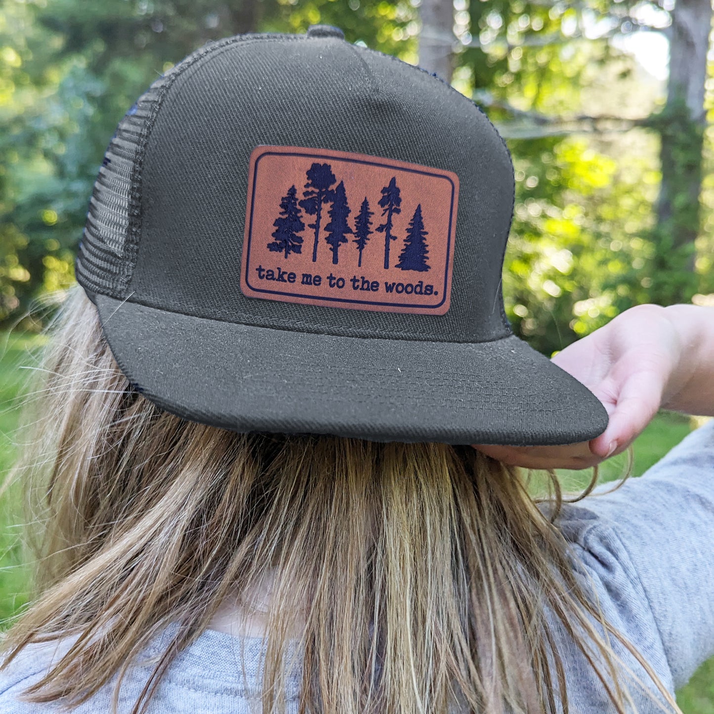 "Take me to the Woods" Trucker Hat | FOUR Color Options
