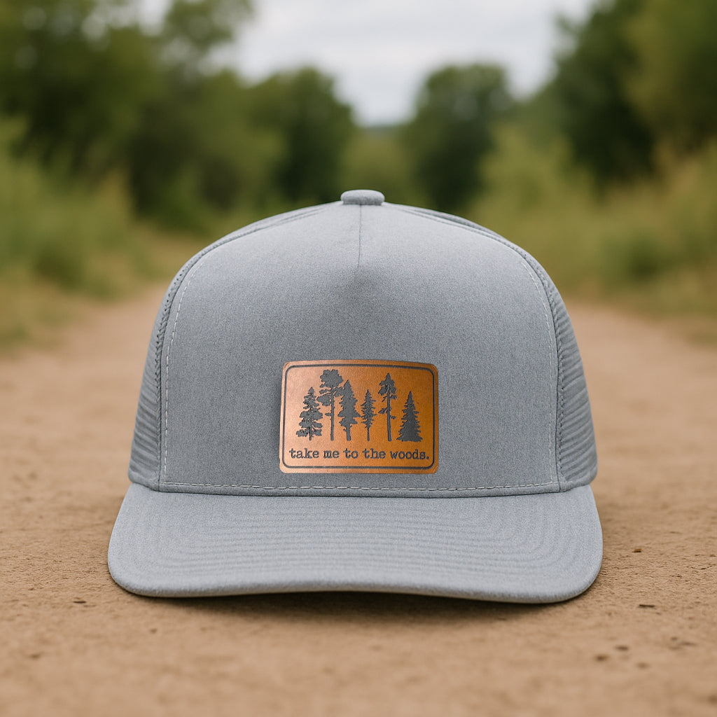 "Take me to the Woods" Trucker Hat | FOUR Color Options
