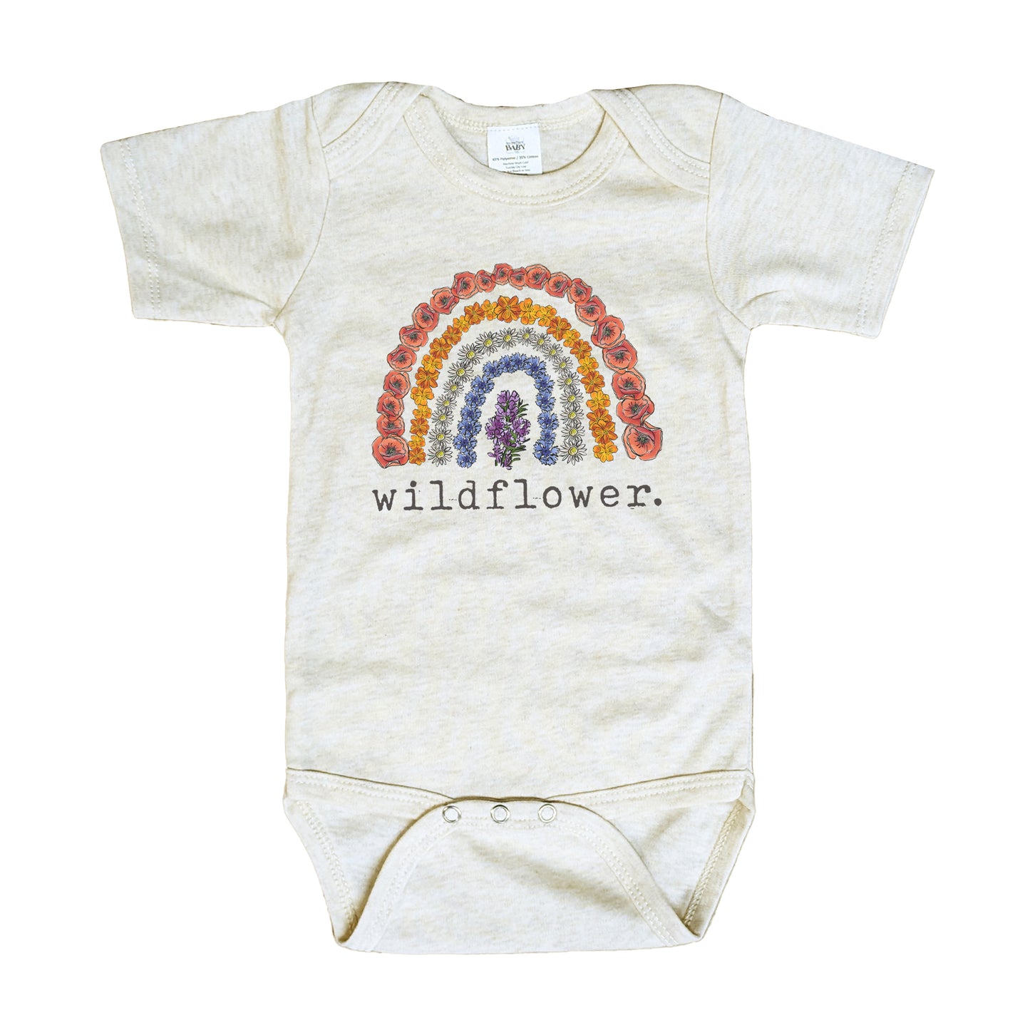 "Wildflower" Nature Baby Outdoor Body Suit for Girls