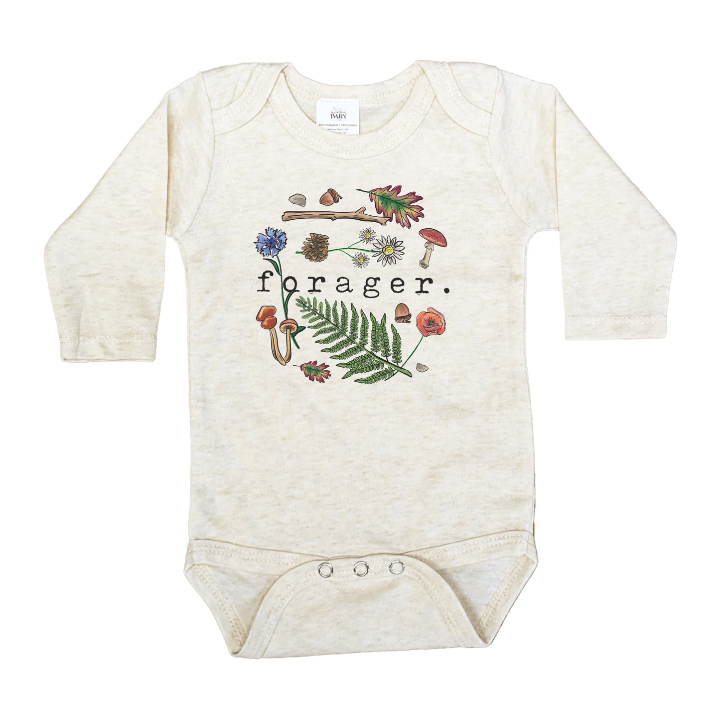 "Forager" Nature Baby Hiking Body Suit