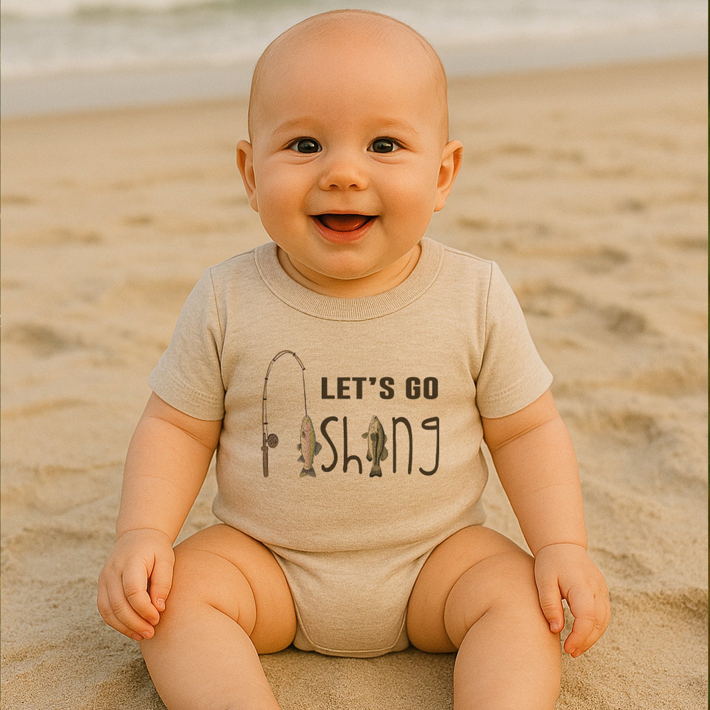 "Let's go fishing" Summer Body Suit