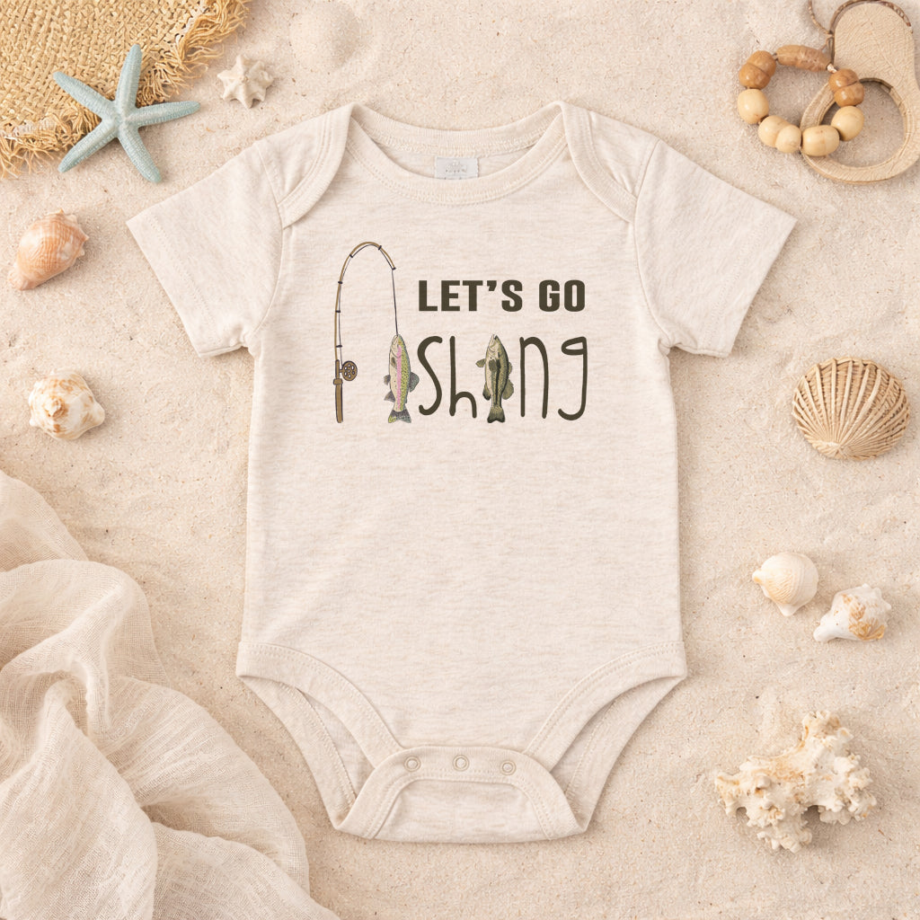 "Let's go fishing" Summer Body Suit
