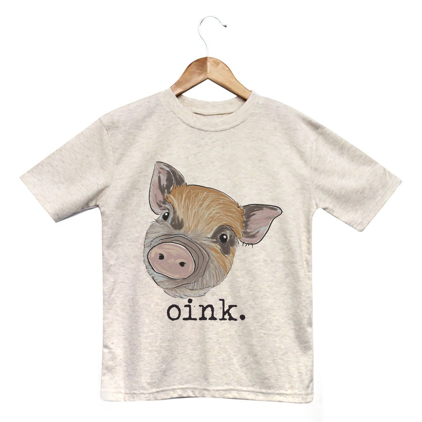 "Oink" pig Toddler/Youth Tee