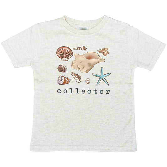 Shell "Collector" Ocean Beach Tee for Toddler or Youth